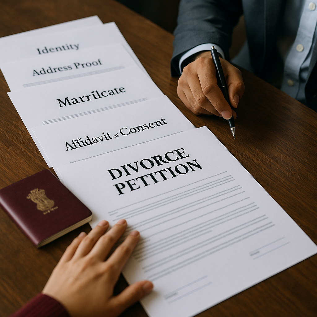 Key Documents Required for Mutual Divorce in Chandigarh